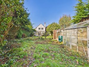 Rear Elevation from bottom of the garden- click for photo gallery